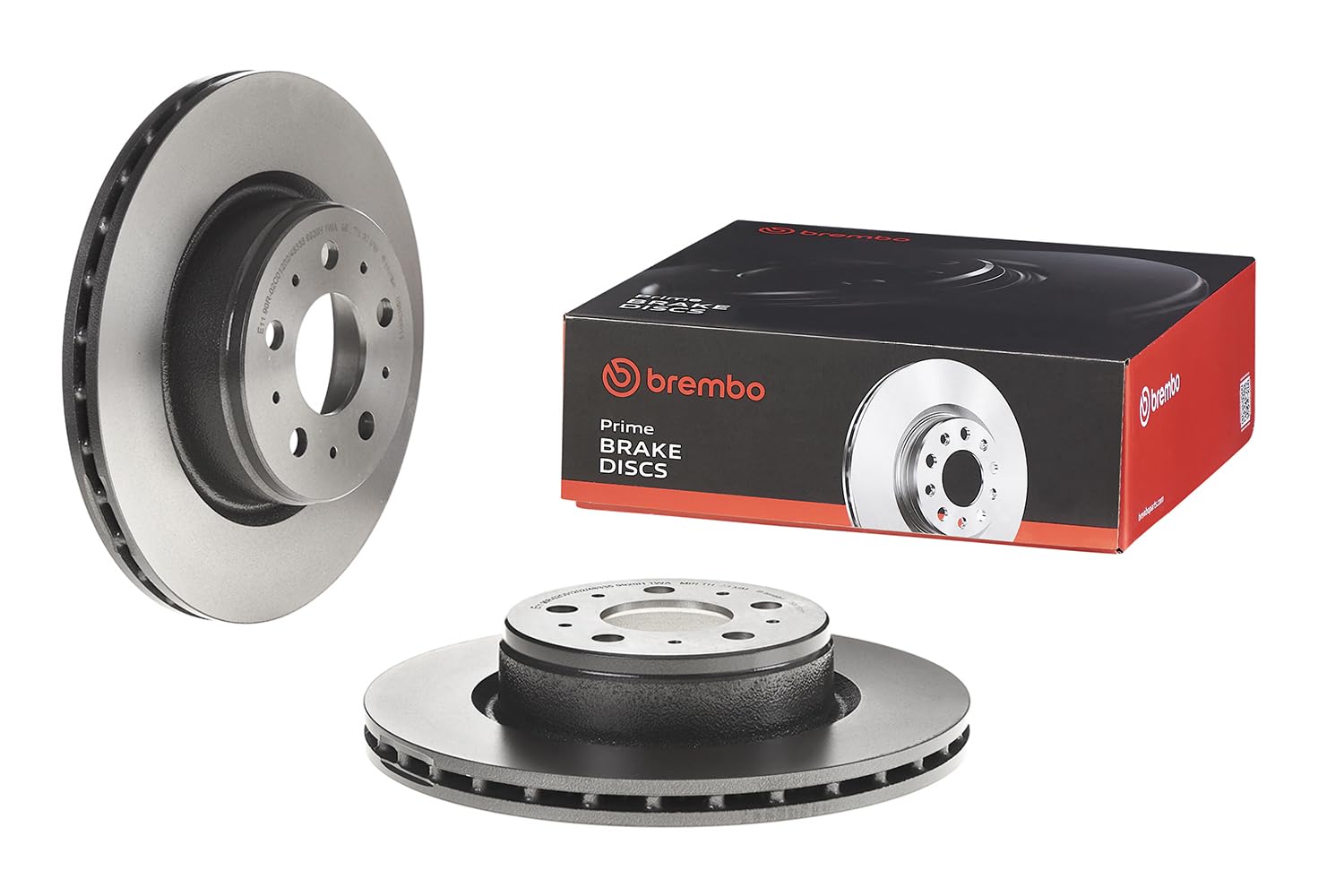 Amazon.com: Brembo 09.N360.11 UV Coated Pillar Vented Brake Rotor